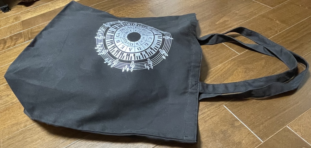 【調性記念日制定応援】調性トートバッグ