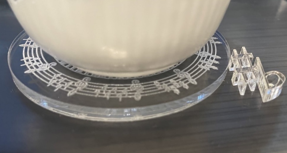 【調性記念日制定応援】五度圏アクリルコースター