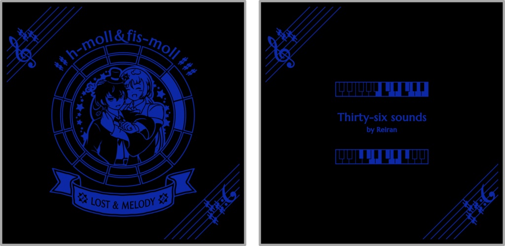 【調性記念日制定応援】調性さんクッションカバー(三十六に散る願い)