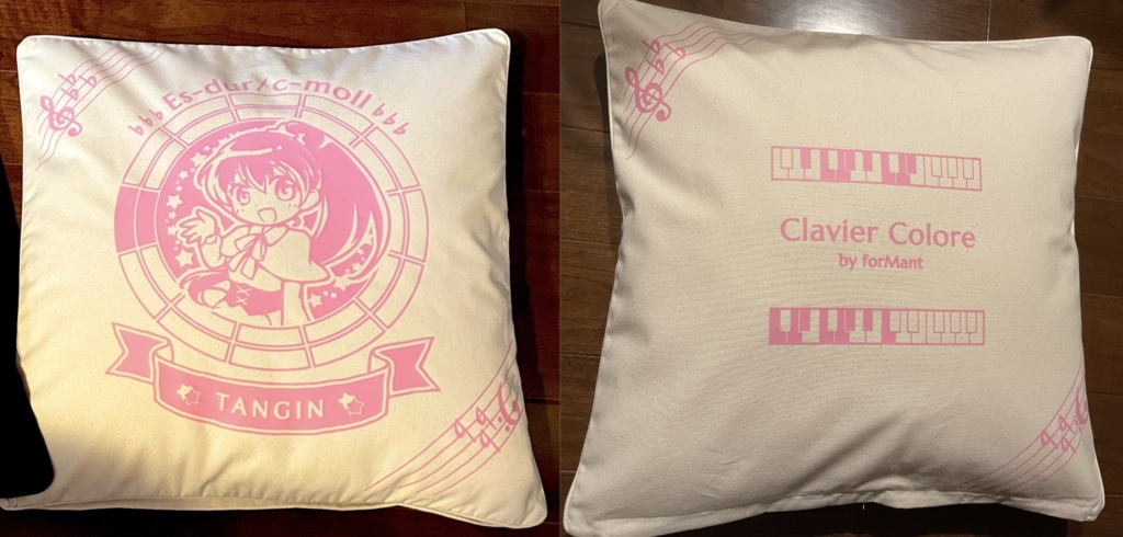 【調性記念日制定応援】調性さんクッションカバー(グレイスノーツ)