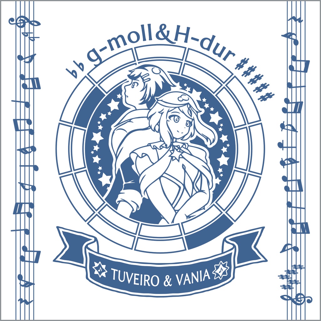 【調性記念日制定応援】調性さんミニタオル(三十六に散る願い)