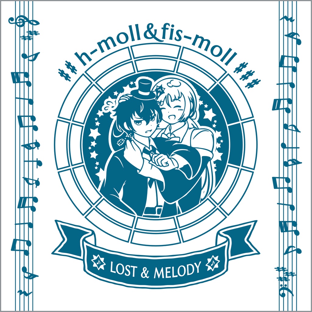 【調性記念日制定応援】調性さんミニタオル(三十六に散る願い)