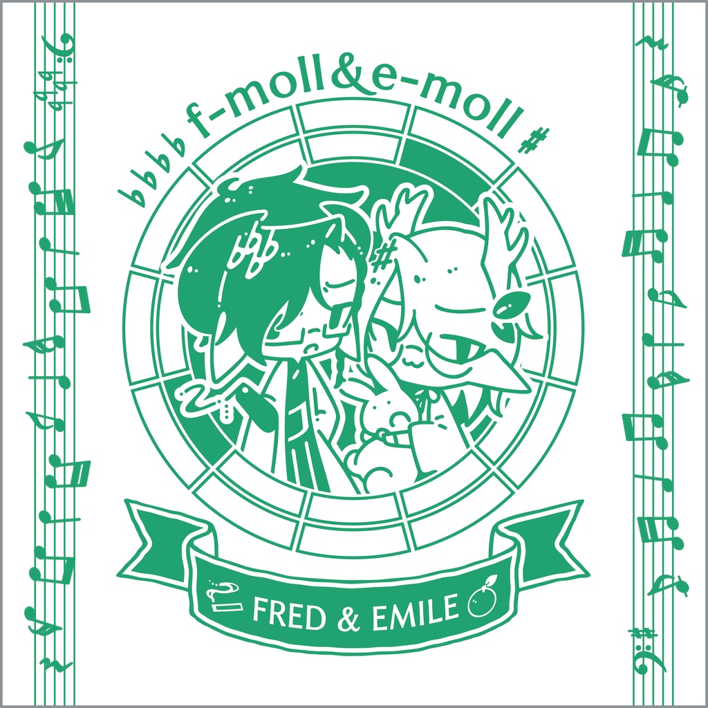 【調性記念日制定応援】調性さんミニタオル(オトノミヤ)