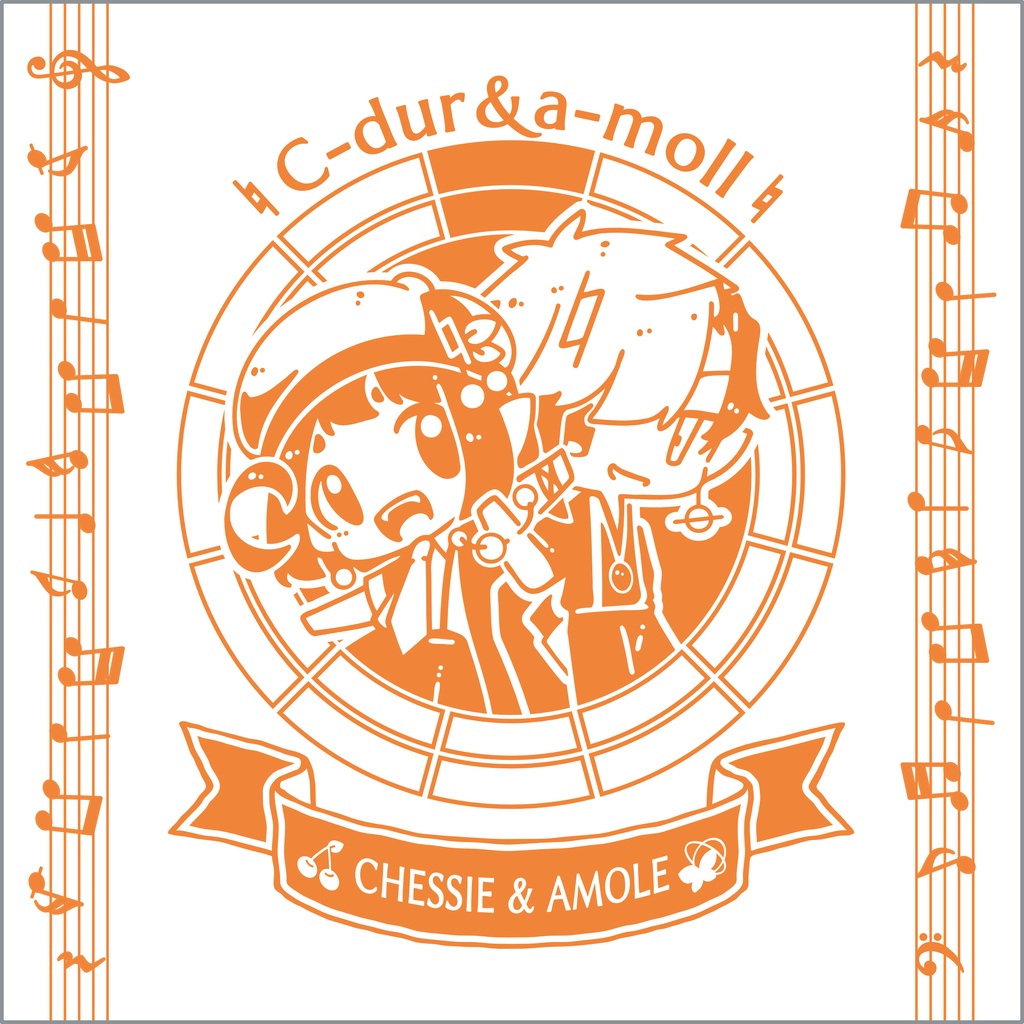 【調性記念日制定応援】調性さんミニタオル(オトノミヤ)