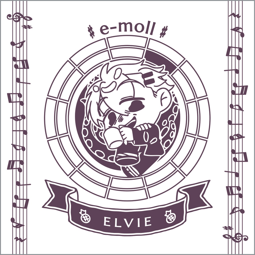 【調性記念日制定応援】調性さんミニタオル(よせあつめライフ)