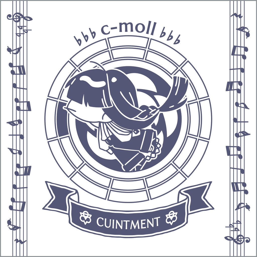 【調性記念日制定応援】調性さんミニタオル(よせあつめライフ)