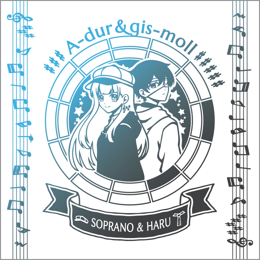 【調性記念日制定応援】調性さんミニタオル(調性日和)