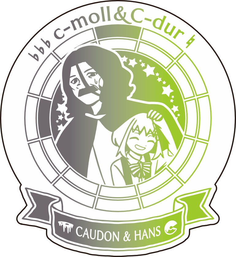 【調性記念日制定応援】調性さんステッカー(長調さん短調さん)