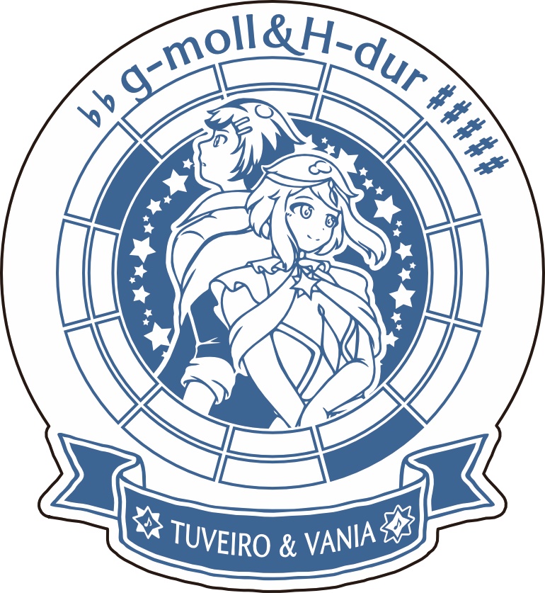 【調性記念日制定応援】調性さんステッカー(三十六に散る願い)