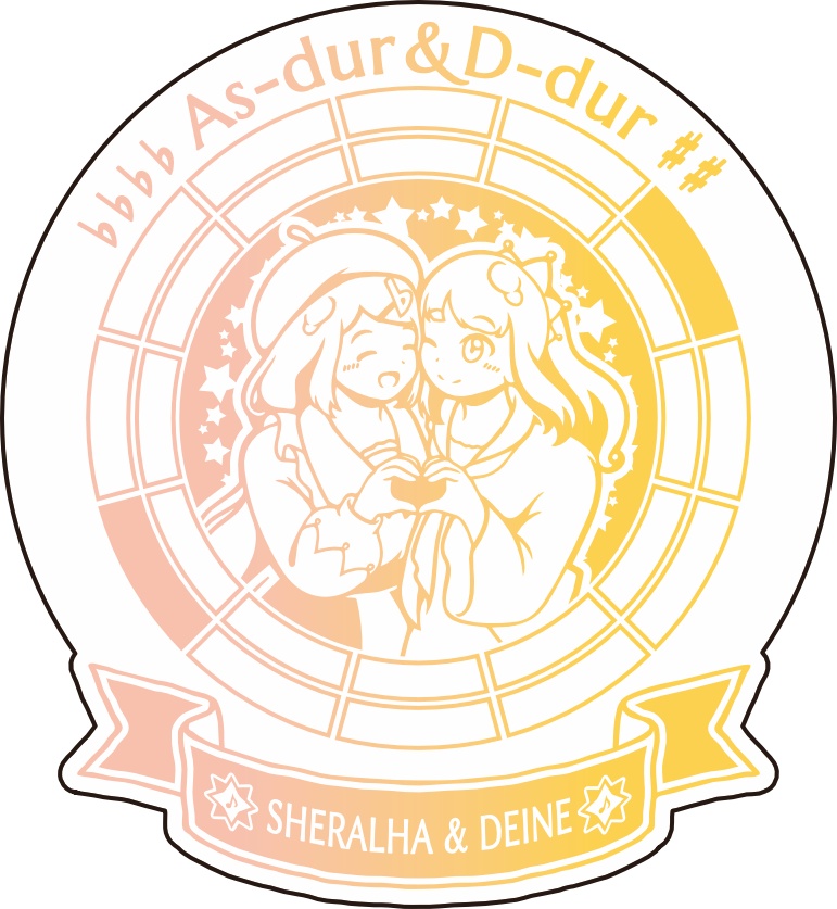 【調性記念日制定応援】調性さんステッカー(三十六に散る願い)