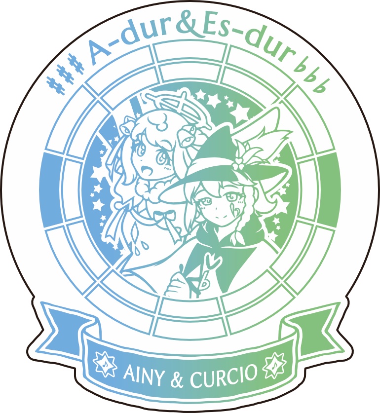【調性記念日制定応援】調性さんステッカー(三十六に散る願い)