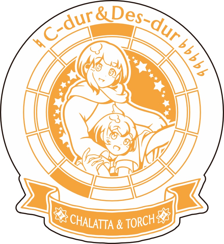 【調性記念日制定応援】調性さんステッカー(三十六に散る願い)