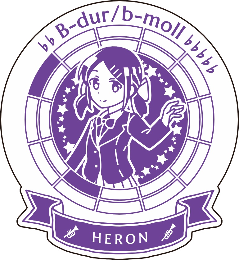 【調性記念日制定応援】調性さんステッカー(クロマティックレインボー)