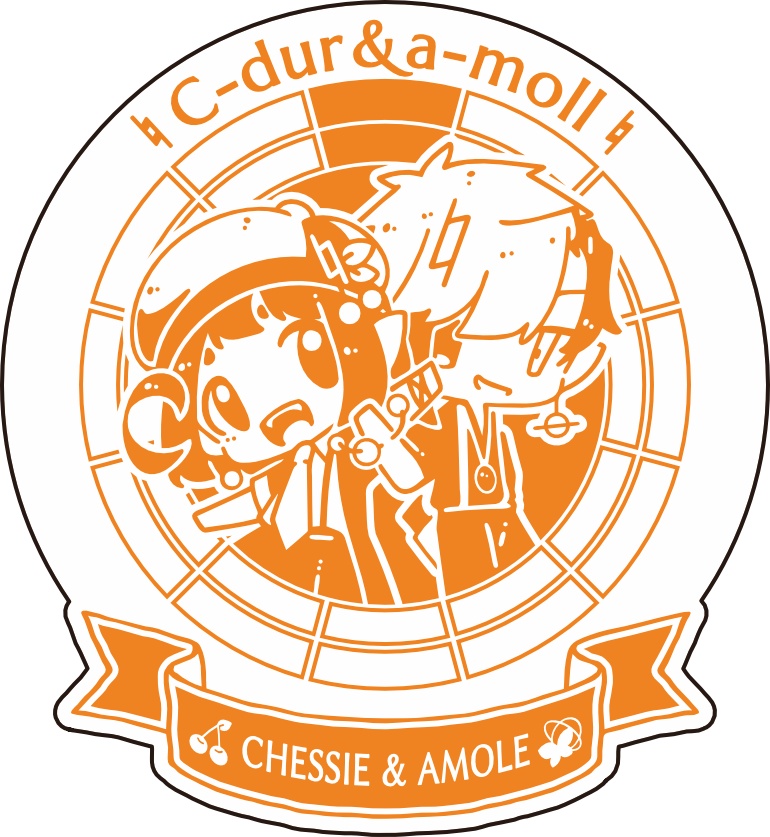 【調性記念日制定応援】調性さんステッカー(オトノミヤ)