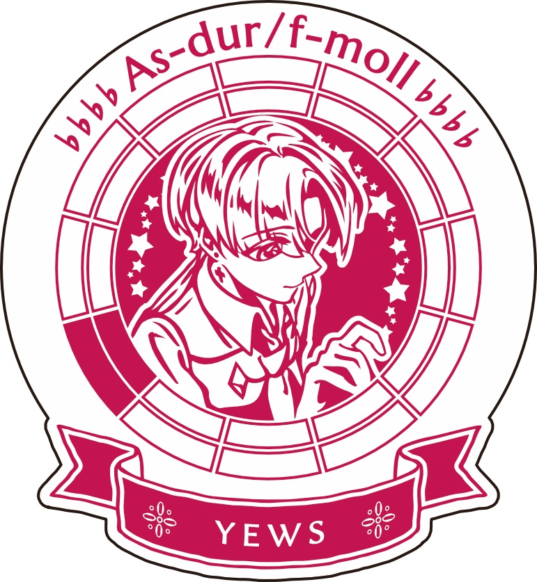 【調性記念日制定応援】調性さんステッカー(無題)
