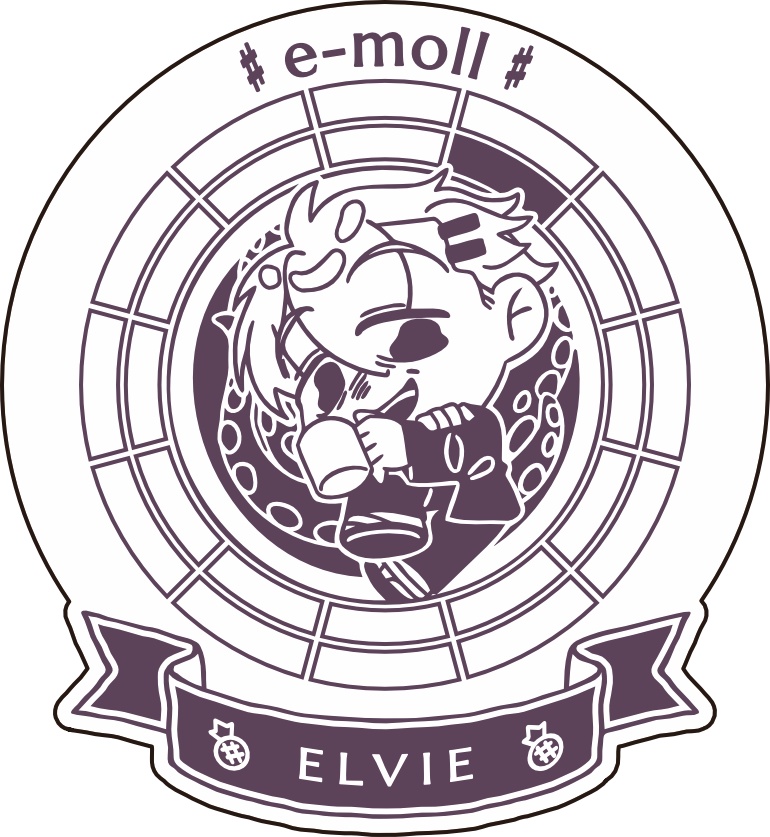 【調性記念日制定応援】調性さんステッカー(よせあつめライフ)