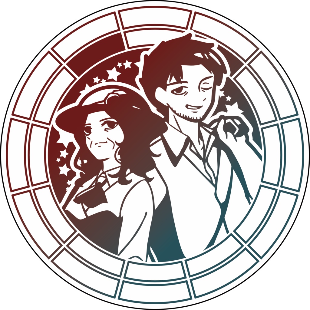 【調性記念日制定応援】調性さん缶バッジ(長調さん短調さん)