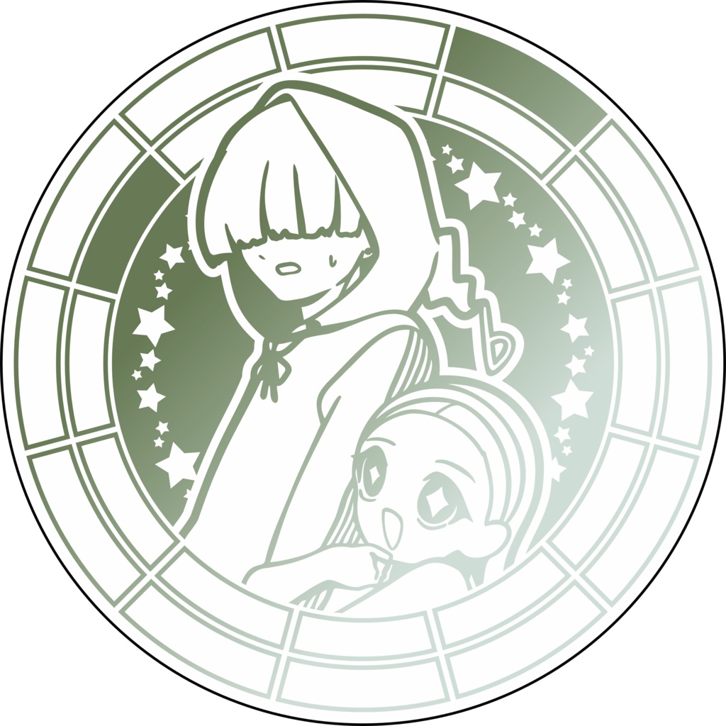 【調性記念日制定応援】調性さん缶バッジ(長調さん短調さん)