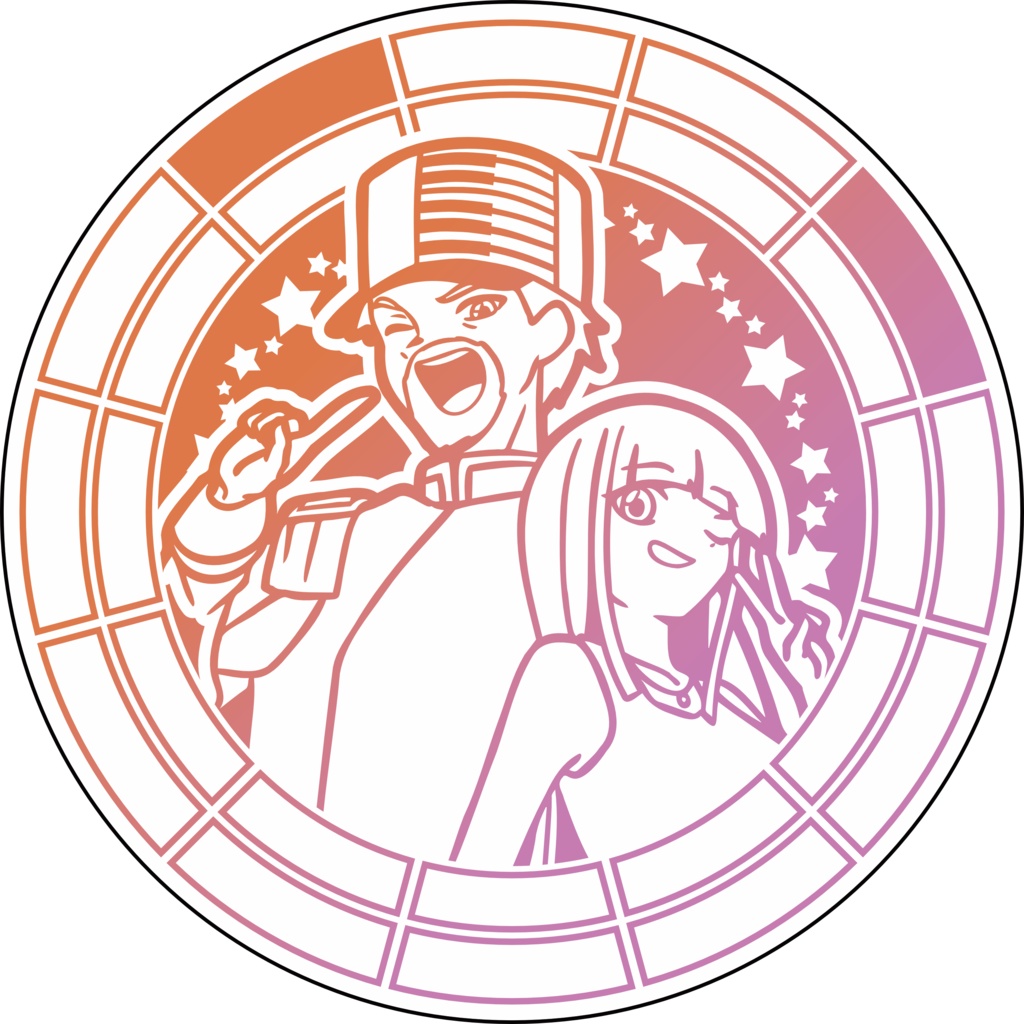 【調性記念日制定応援】調性さん缶バッジ(長調さん短調さん)