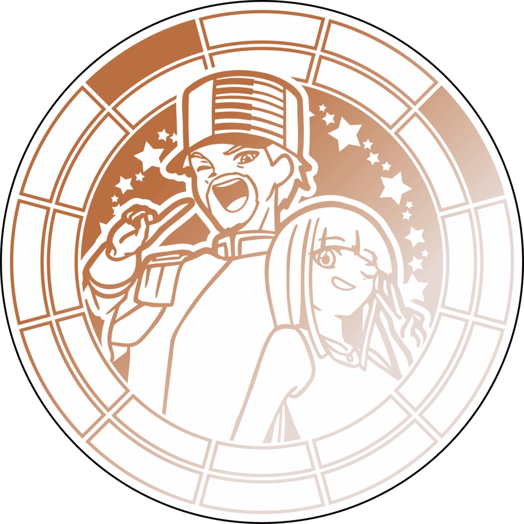 【調性記念日制定応援】調性さん缶バッジ(長調さん短調さん)