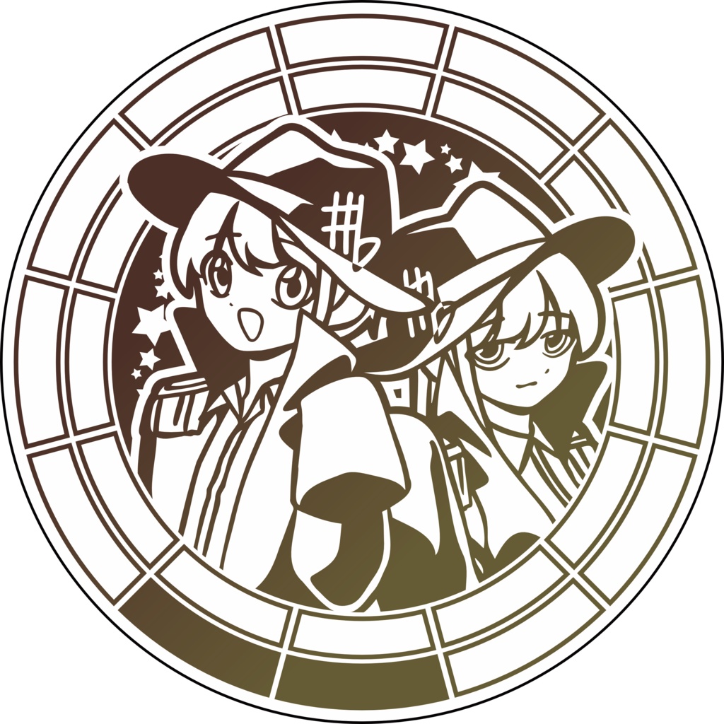 【調性記念日制定応援】調性さん缶バッジ(長調さん短調さん)