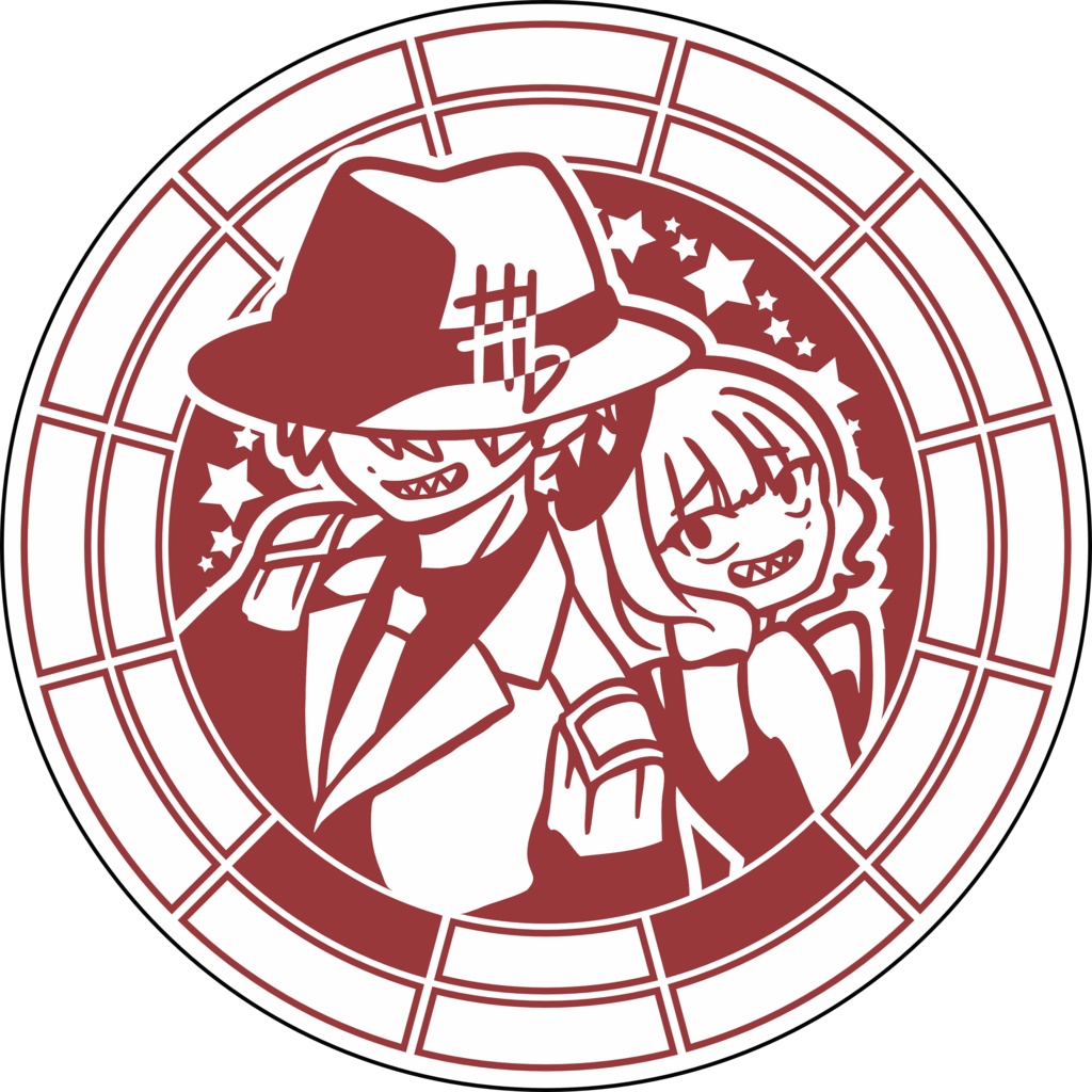 【調性記念日制定応援】調性さん缶バッジ(長調さん短調さん)