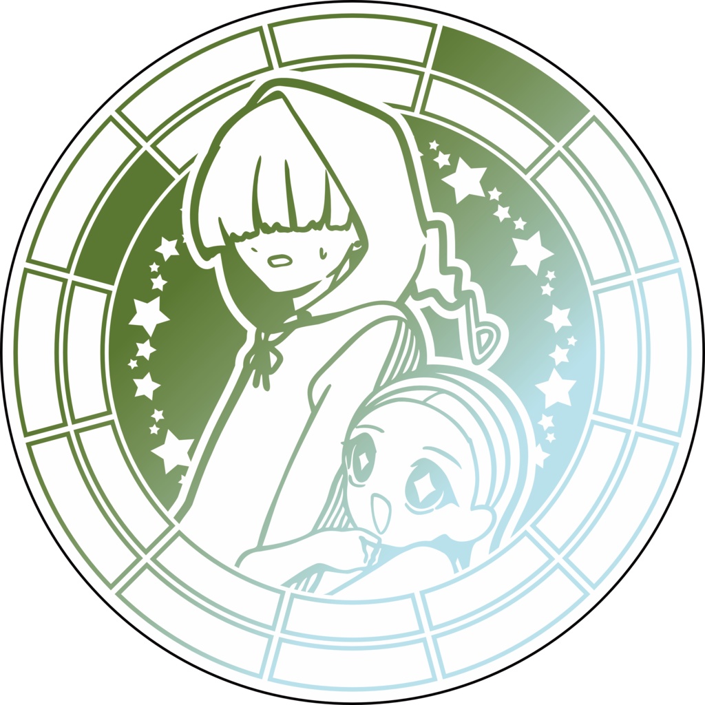 【調性記念日制定応援】調性さん缶バッジ(長調さん短調さん)