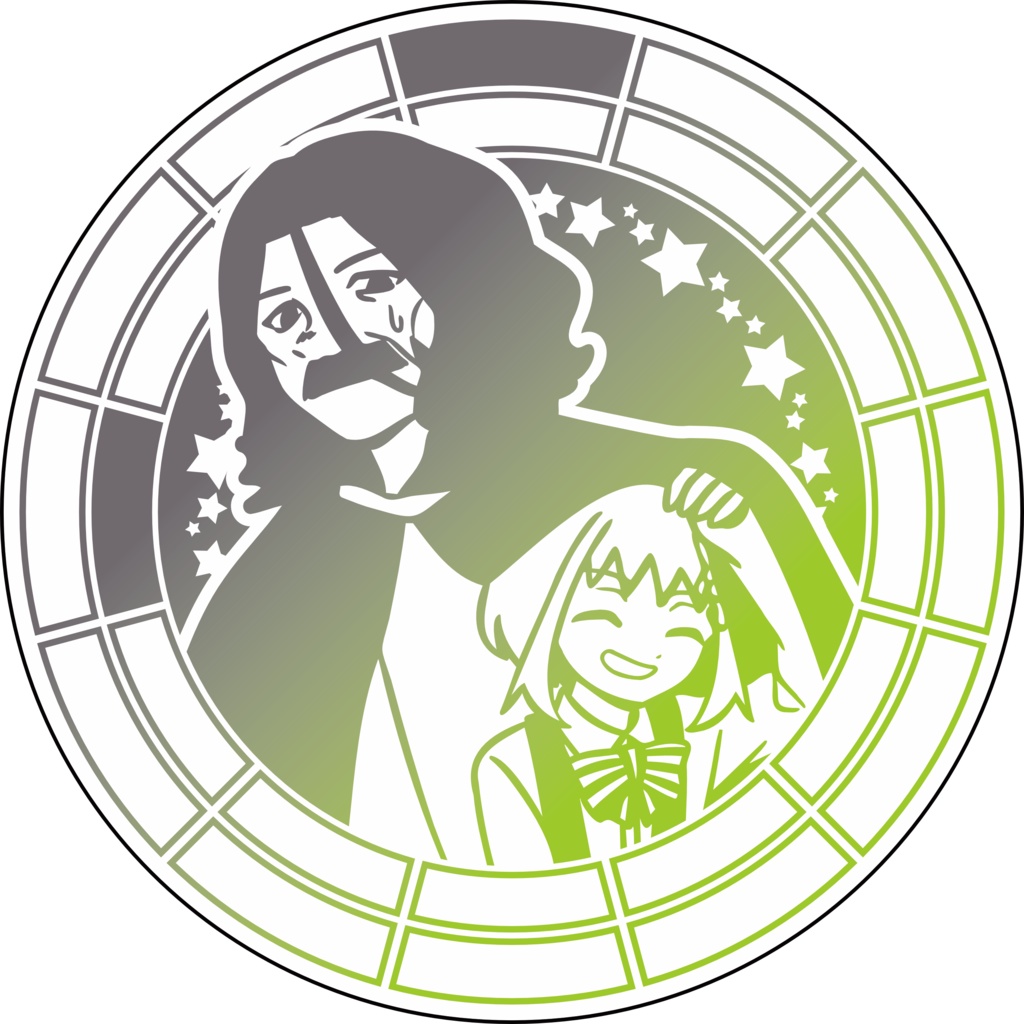 【調性記念日制定応援】調性さん缶バッジ(長調さん短調さん)