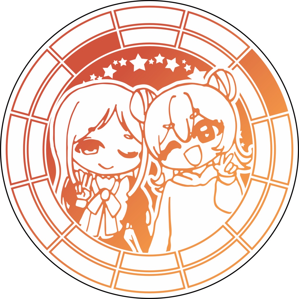 【調性記念日制定応援】調性さん缶バッジ(わちゃめちゃハッピーランド)