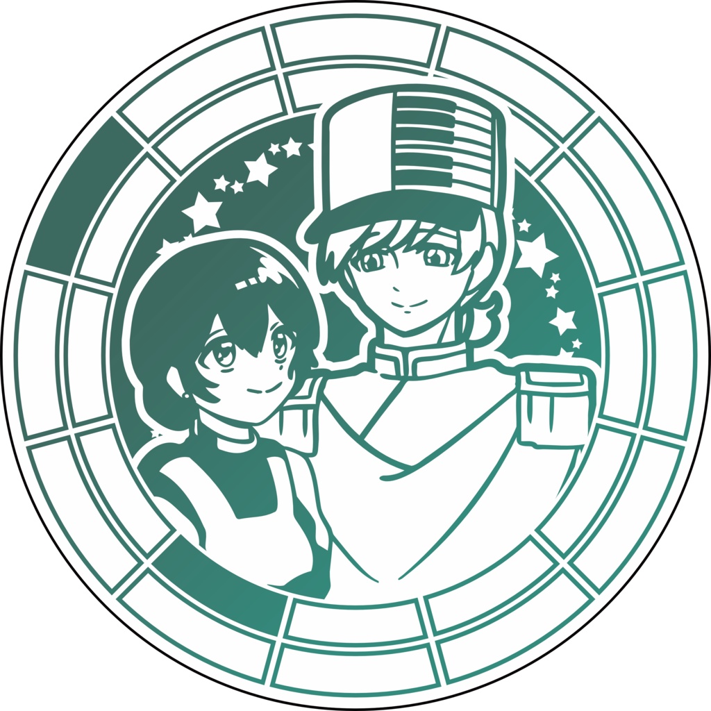 【調性記念日制定応援】調性さん缶バッジ(わちゃめちゃハッピーランド)