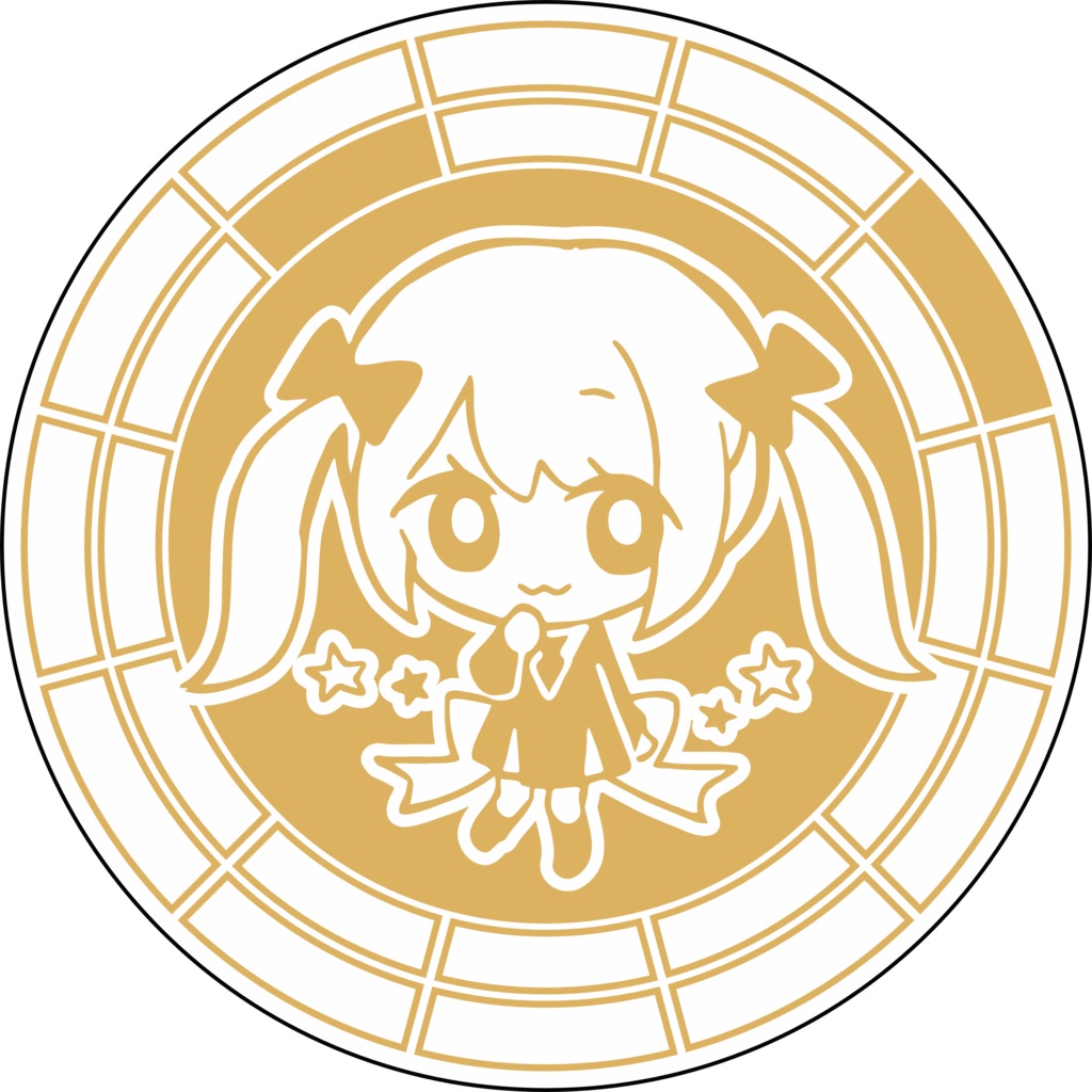 【調性記念日制定応援】調性さん缶バッジ(ハートフル平均律)