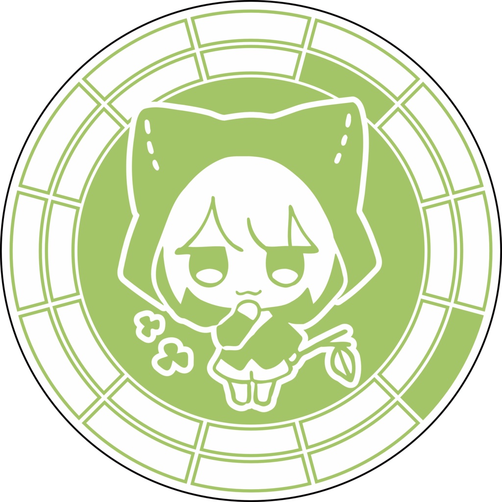 【調性記念日制定応援】調性さん缶バッジ(ハートフル平均律)