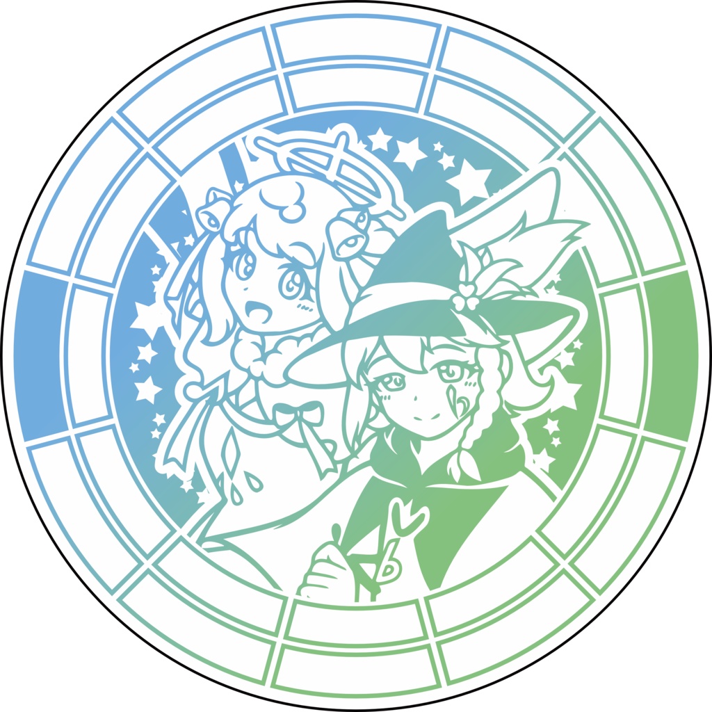 【調性記念日制定応援】調性さん缶バッジ(三十六に散る願い)