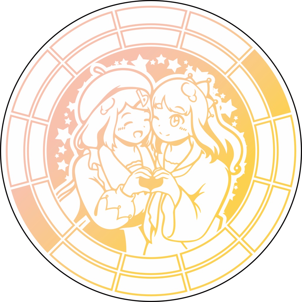 【調性記念日制定応援】調性さん缶バッジ(三十六に散る願い)