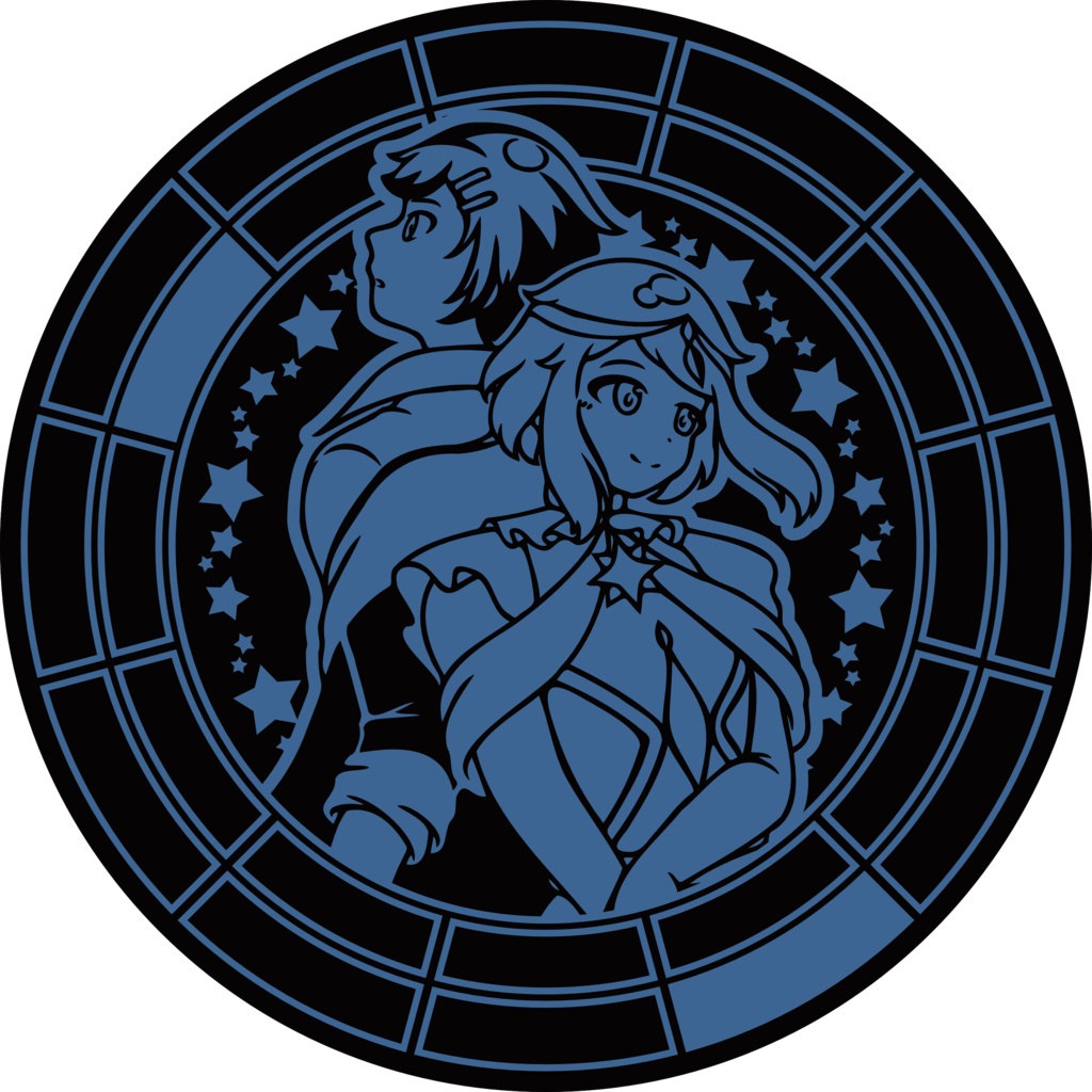 【調性記念日制定応援】調性さん缶バッジ(三十六に散る願い)