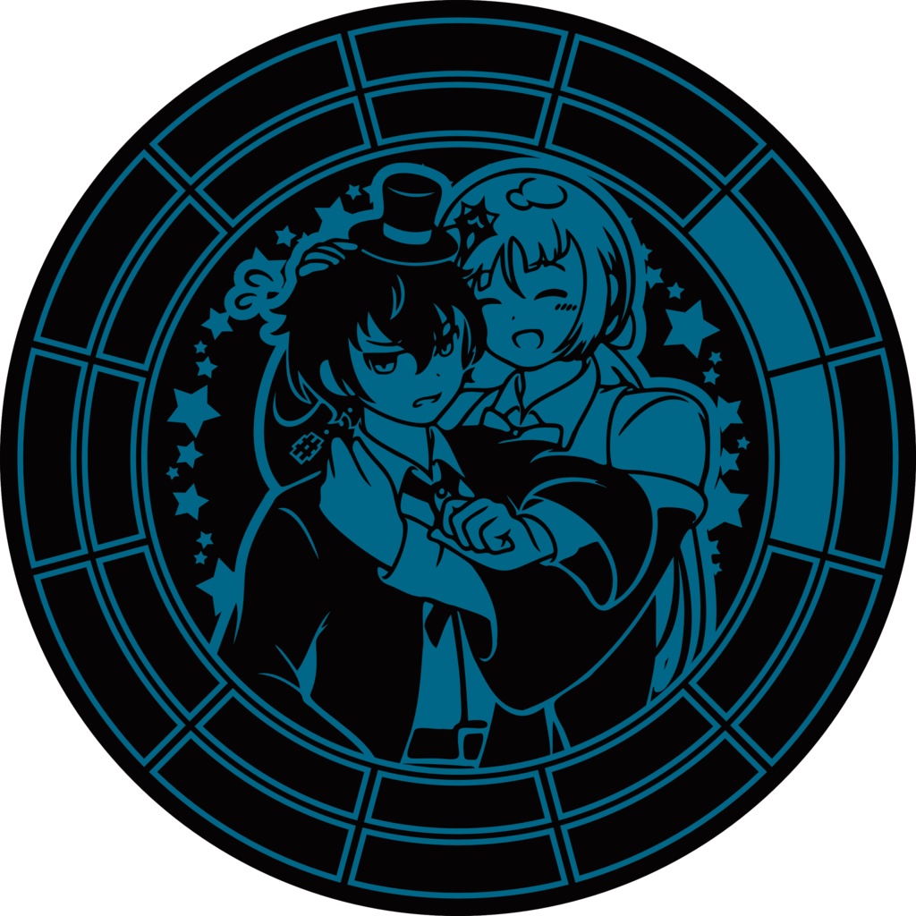 【調性記念日制定応援】調性さん缶バッジ(三十六に散る願い)