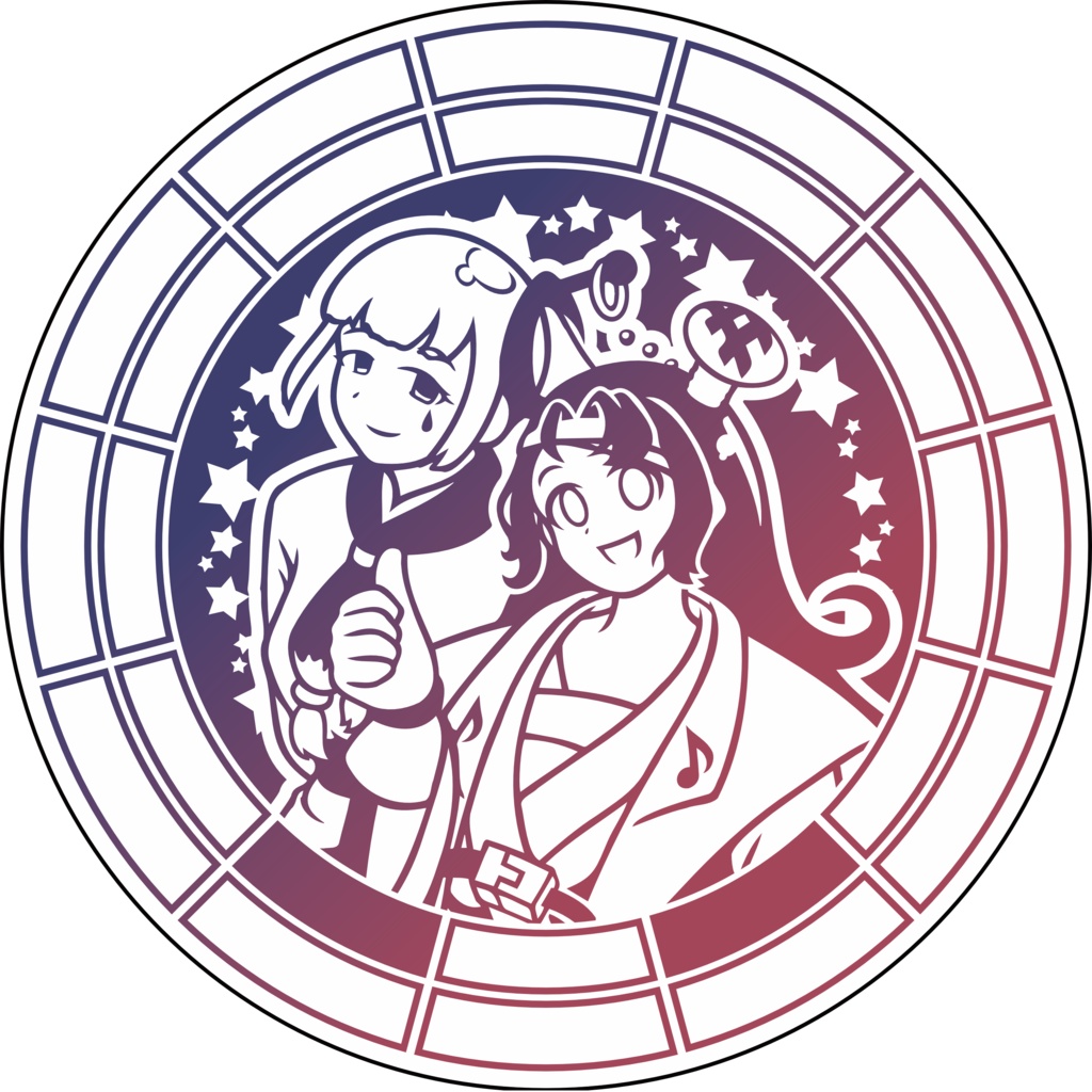 【調性記念日制定応援】調性さん缶バッジ(三十六に散る願い)