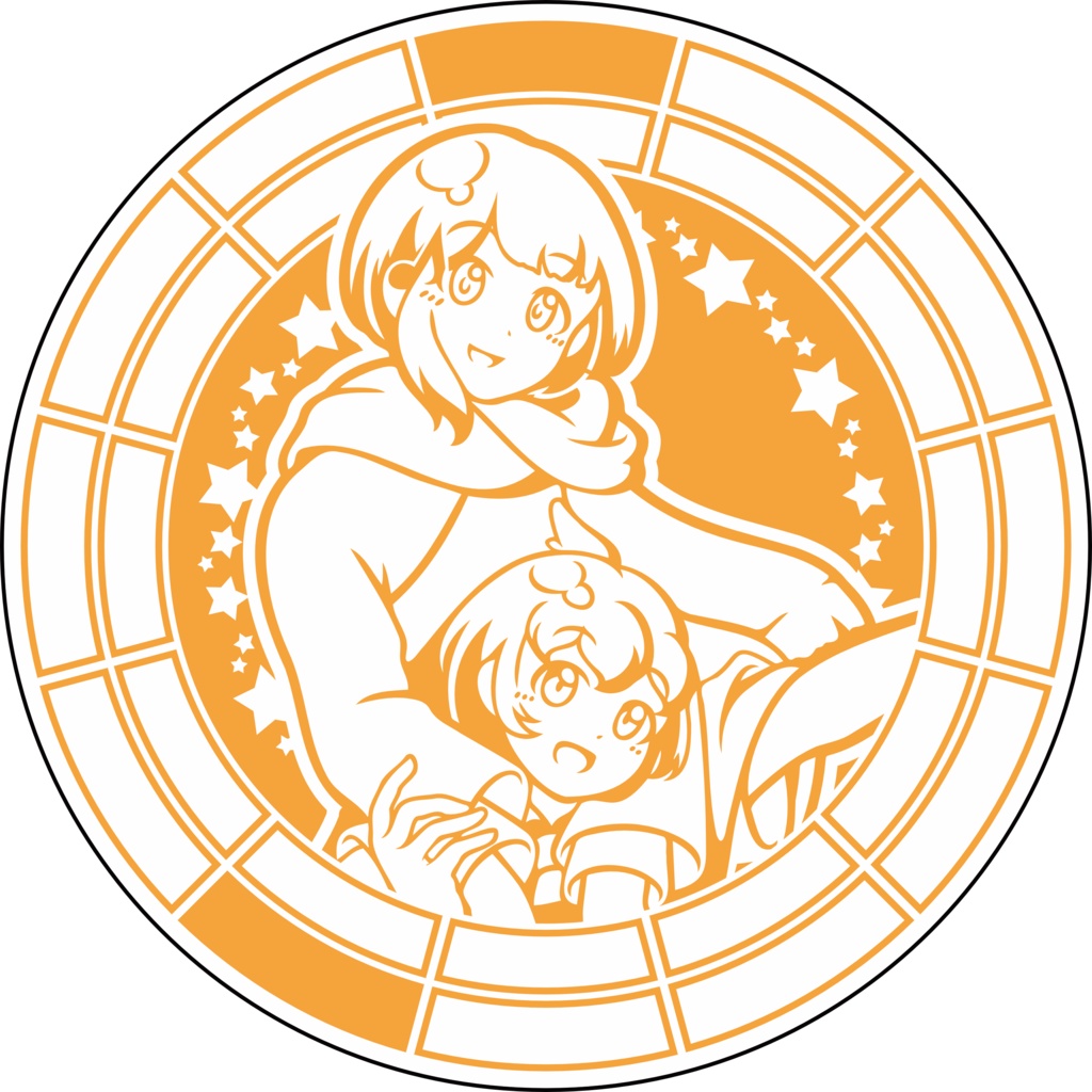 【調性記念日制定応援】調性さん缶バッジ(三十六に散る願い)