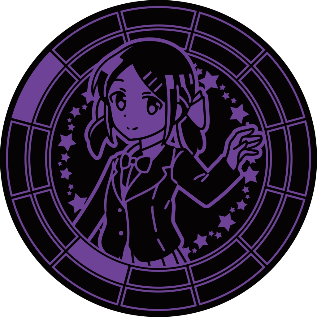 【調性記念日制定応援】調性さん缶バッジ(クロマティックレインボー)