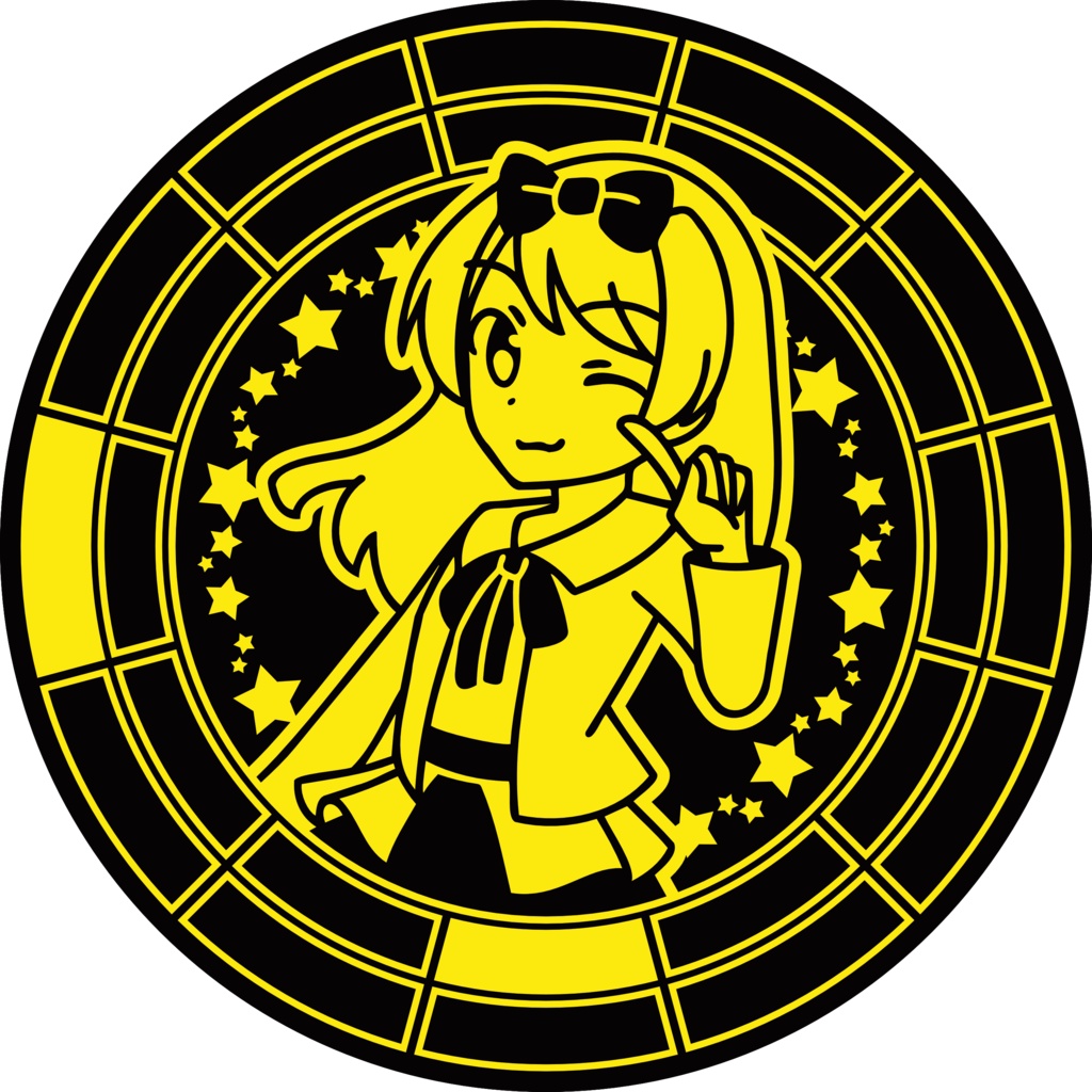 【調性記念日制定応援】調性さん缶バッジ(クロマティックレインボー)