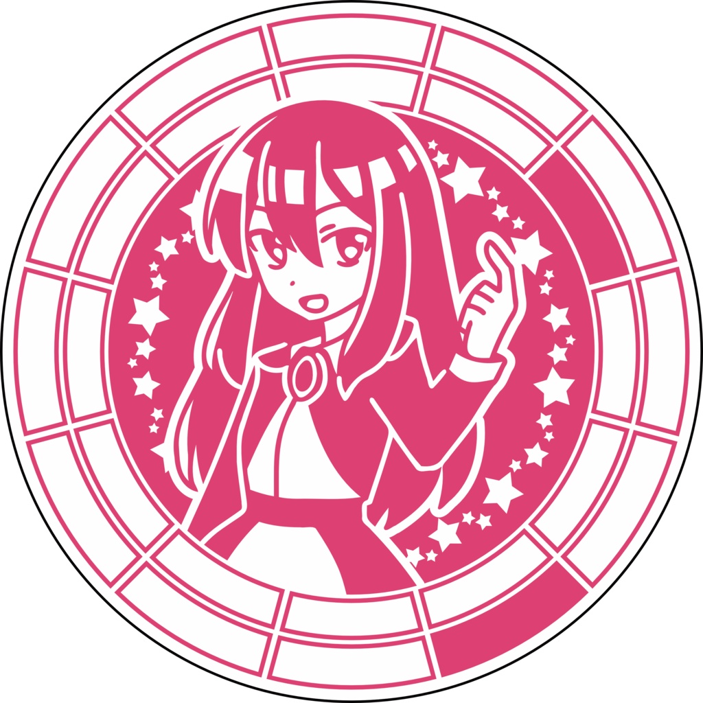 【調性記念日制定応援】調性さん缶バッジ(クロマティックレインボー)