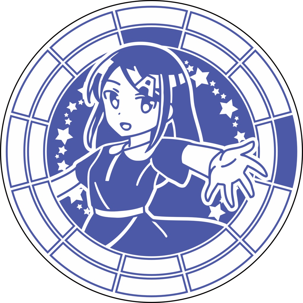 【調性記念日制定応援】調性さん缶バッジ(クロマティックレインボー)