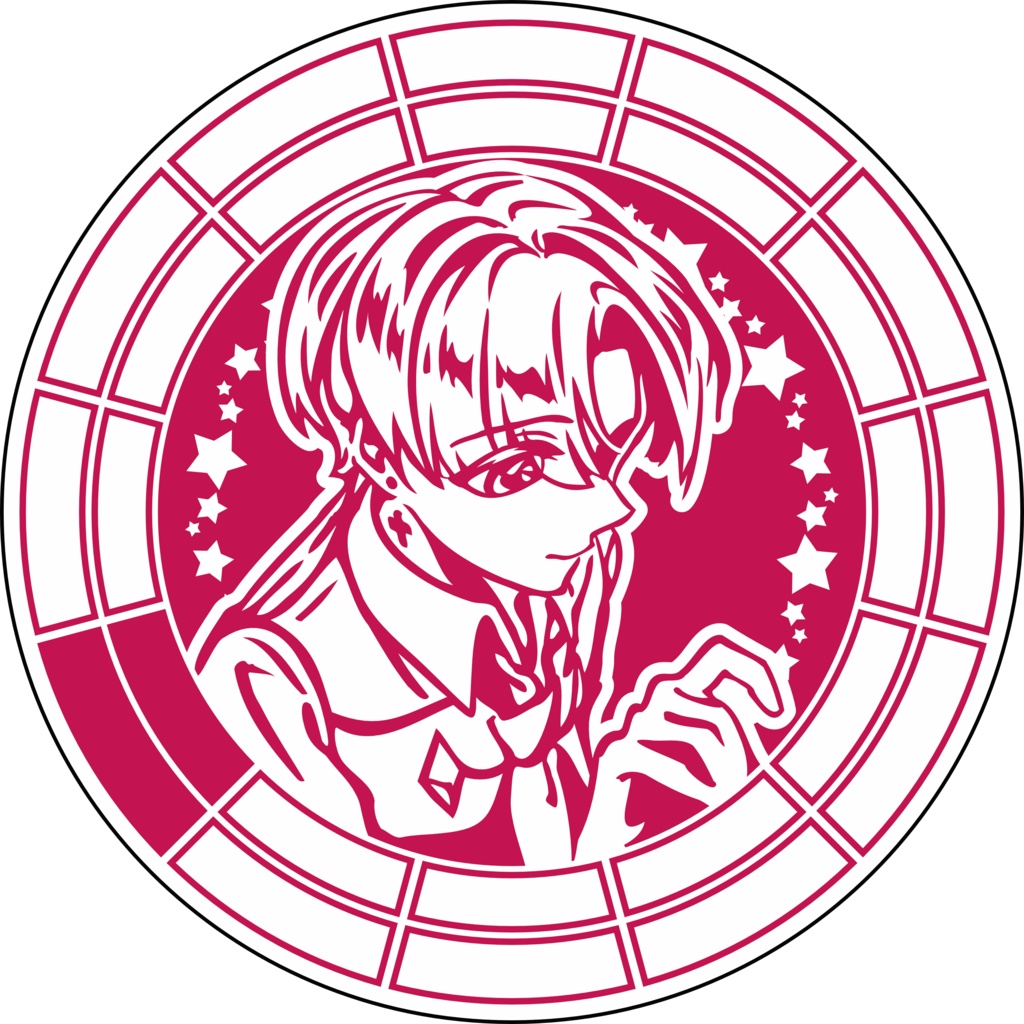 【調性記念日制定応援】調性さん缶バッジ(無題)