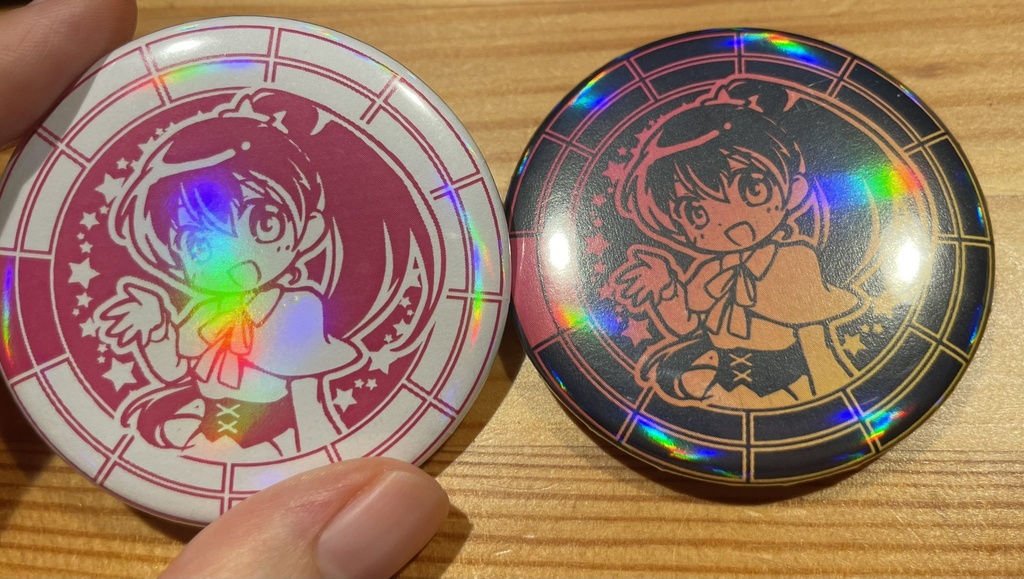 【調性記念日制定応援】調性さん缶バッジ(Clavier Colore)