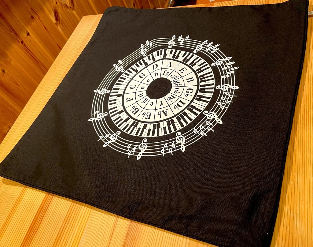 【調性記念日制定応援】調性クッションカバー