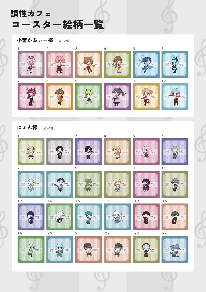 【限定】調性福袋 (あなたの推し調性 ver.)