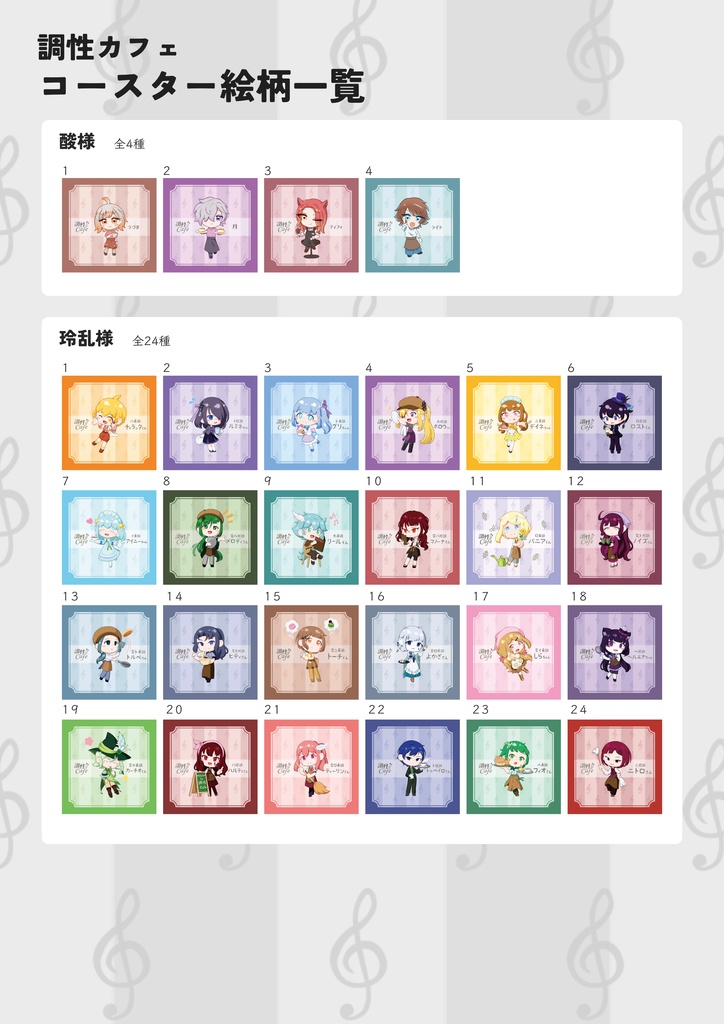 【限定】調性福袋 (あなたの推し調性 ver.)