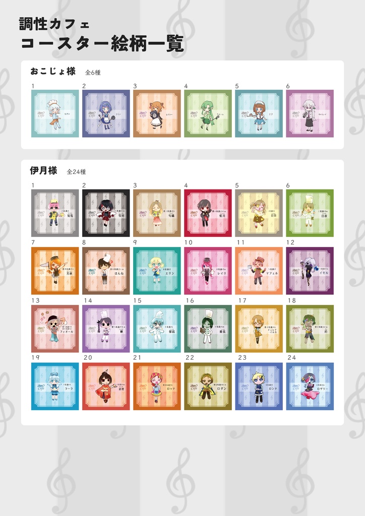 【限定】調性福袋 (あなたの推し調性 ver.)