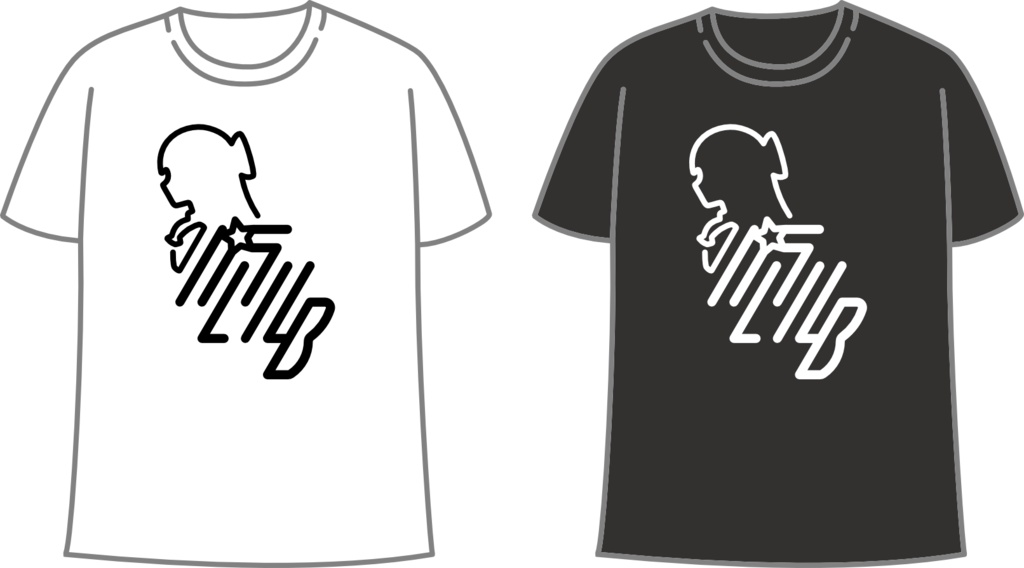 【長調さん短調さんコラボ】パラレルB Tシャツ
