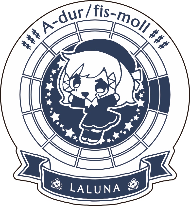 【晴いちばん調性擬人化プロジェクト】調性さんステッカー(わくせいトナリティ)